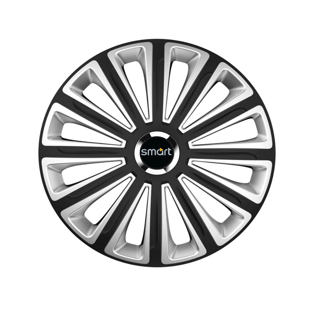 trend Set 4 capace roti Trend R14 pentru gama auto Smart Trend Silver-Black