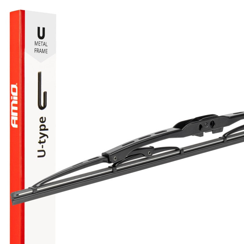 Stergator auto universal cu rama metalica tip U 16" 400 mm 40 cm AMIO-04006