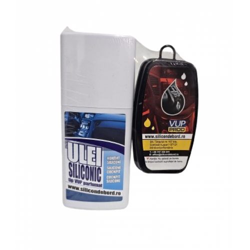 Ulei siliconic cu pulverizator+ burete 200 ML