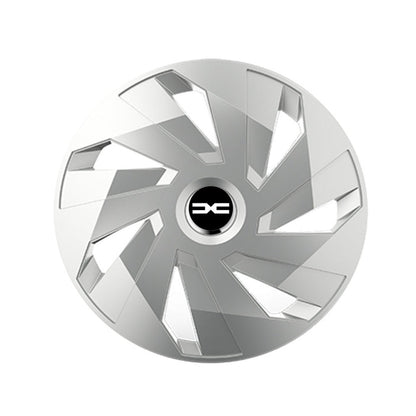 Set 4 capace roti Cu Inel Cromat Vector R14 Compatibil Cu Dacia Nou