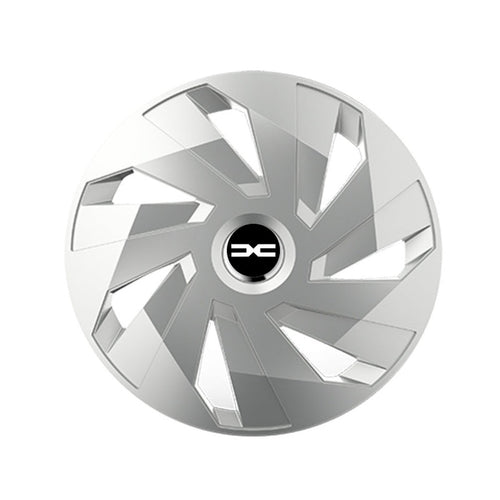 Set 4 capace roti Cu Inel Cromat Vector R16 Compatibil Cu Dacia Nou