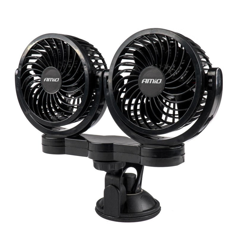 Ventilator auto cu aspiratie 2x4", 24V