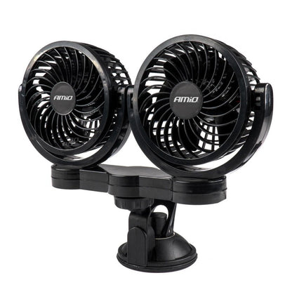 Ventilator auto cu aspiratie 2x4", 24V