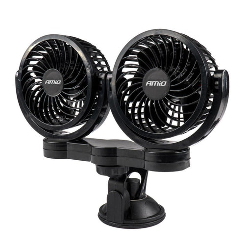 Ventilator auto cu aspiratie 2x4", 24V