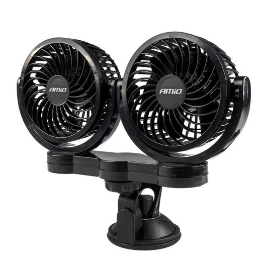 Ventilator auto cu aspiratie 2x4", 24V