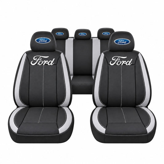 Set huse scaune Vision gri cu logo Ford