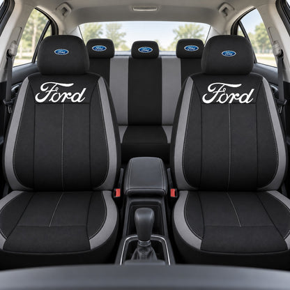 Set huse scaune Vision gri cu logo Ford