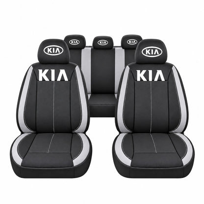 Set huse scaune Vision gri cu logo Kia