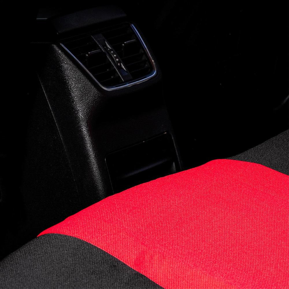 Huse scaune Vision rosu, detaliu 2