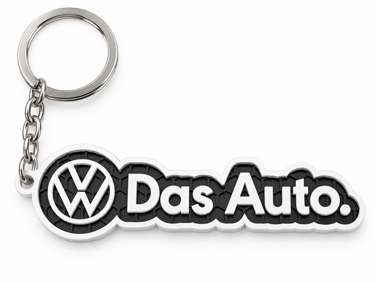 Breloc auto Volkswagen Das Auto cu lanț și inel