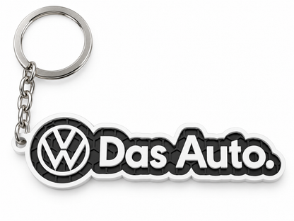 Breloc auto Volkswagen Das Auto cu lanț și inel