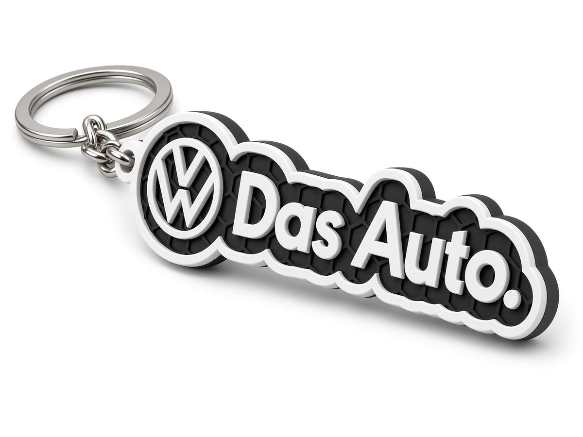 Breloc auto Volkswagen Das Auto cu lanț și inel