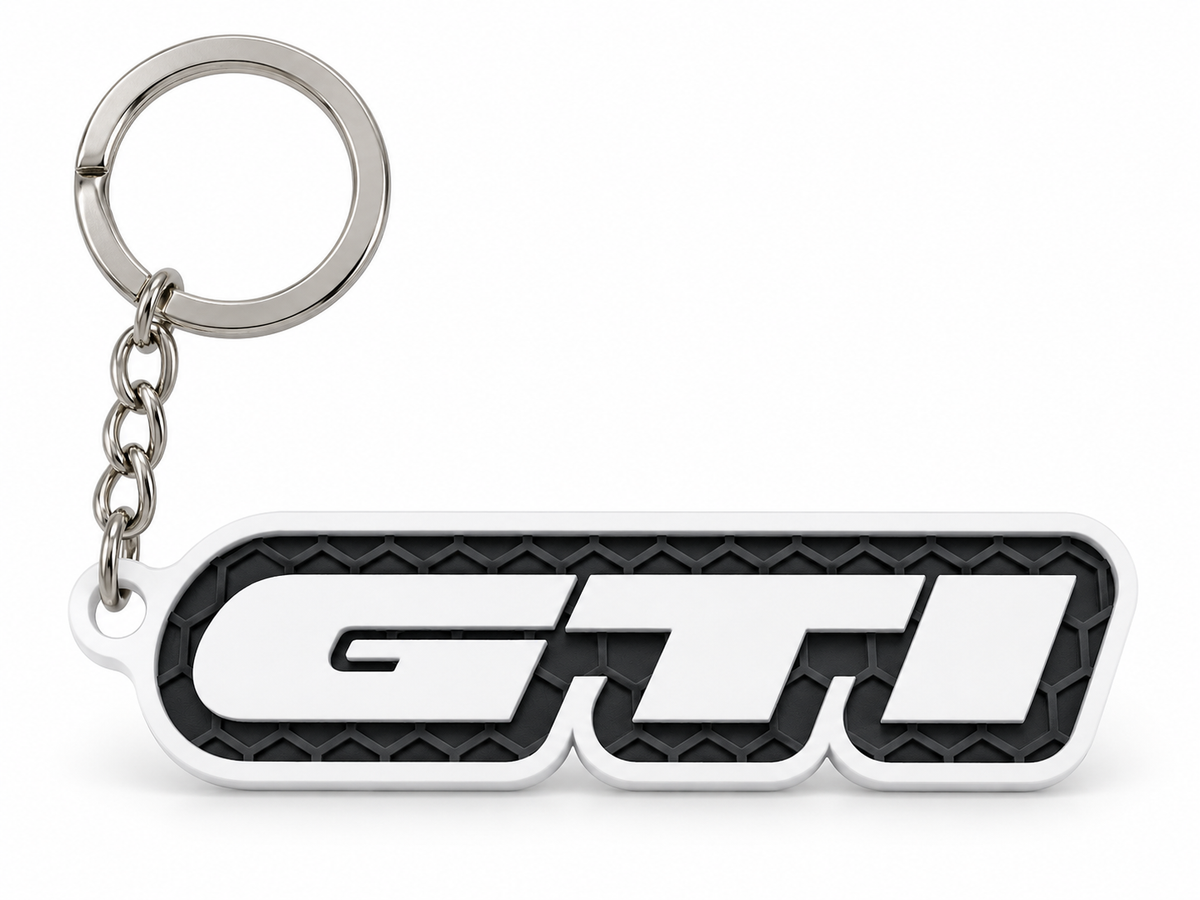 Breloc auto Volkswagen GTI cu lanț și inel