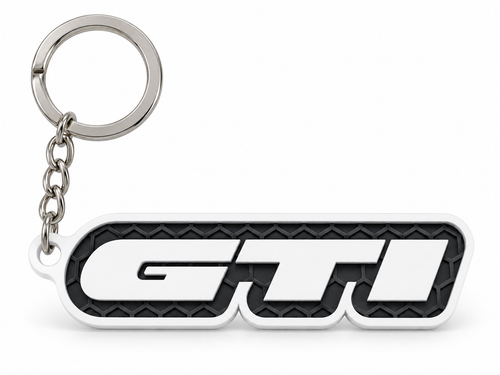 Breloc auto Volkswagen GTI cu lanț și inel