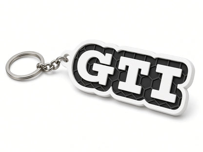 Breloc auto Volkswagen GTI clasic cu lanț și inel