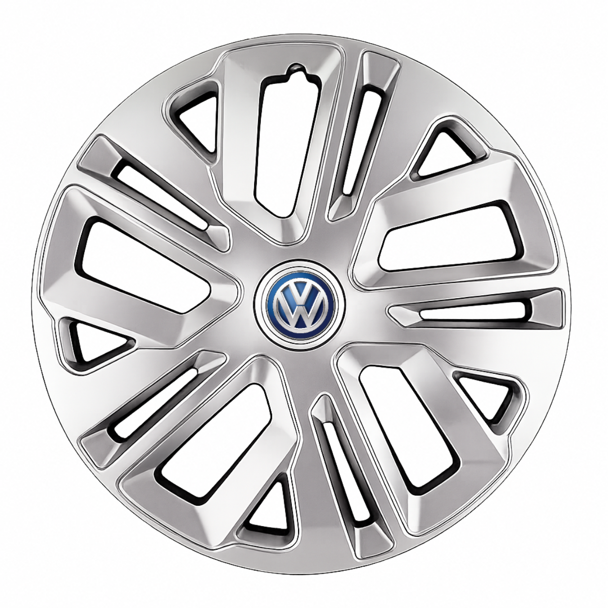 Set 4 Capace Roti 15 inchi (R15) Raven Gri, Compatibile Cu Volkswagen