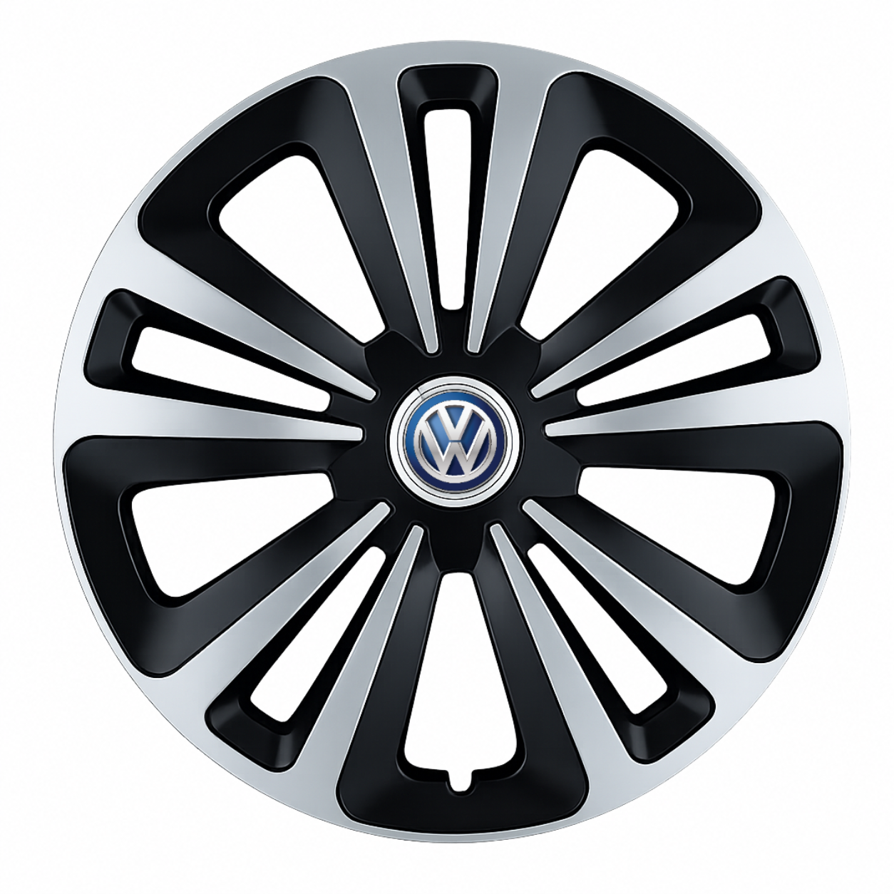 Set 4 Capace Roti Terra Gri-Negru R14 Compatibil Cu Volkswagen