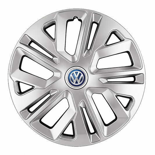 Set 4 Capace Roti 14 inchi (R14) Raven Gri, Compatibile Cu Volkswagen