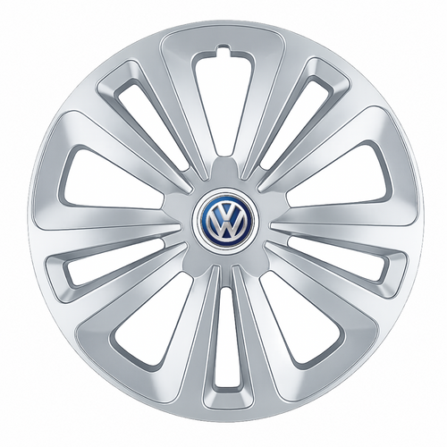 Set 4 Capace Roti Terra Gri R14, pentru Volkswagen