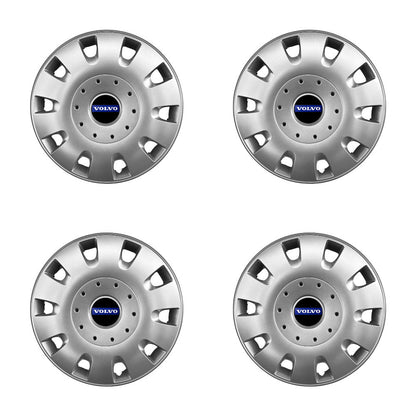 Set 4 capace roti 14 inchi (R14) compatibile VOLVO S40, S40, S80, V40, V50, V60, Model-209