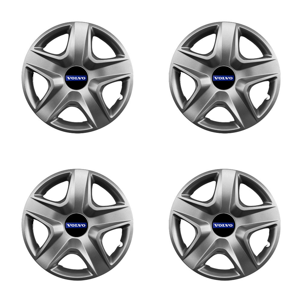 Set 4 capace roti potrivite jantelor de 15 inch compatibile VOLVO S40, S40, S80, V40, V50, V60, Model-340