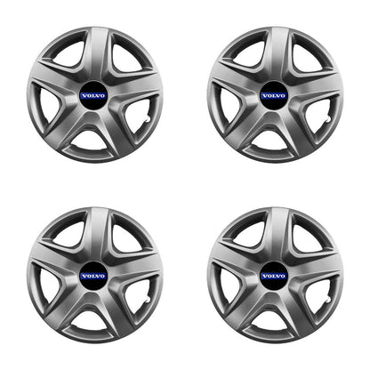 Set 4 capace roti potrivite jantelor de 15 inch compatibile VOLVO S40, S40, S80, V40, V50, V60, Model-340