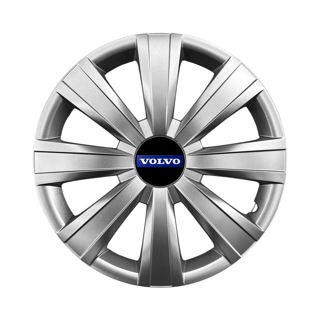 Set 4 capace roti 15 inchi (R15) compatibile VOLVO S40, S40, S80, V40, V50, V60, Model-328