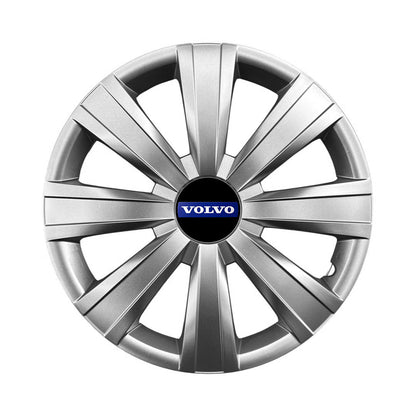 Set 4 capace roti 15 inchi (R15) compatibile VOLVO S40, S40, S80, V40, V50, V60, Model-328
