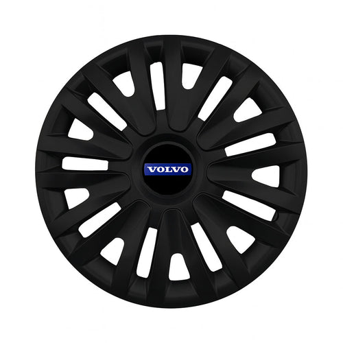 Set 4 capace roti potrivite jantelor de 15 inch compatibile VOLVO, Model - 313 Black