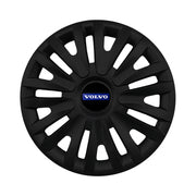 Set 4 capace roti potrivite jantelor de 15 inch compatibile VOLVO, Model - 313 Black