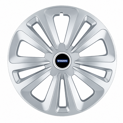 Set 4 Capace Roti Terra Gri R14, pentru Volvo