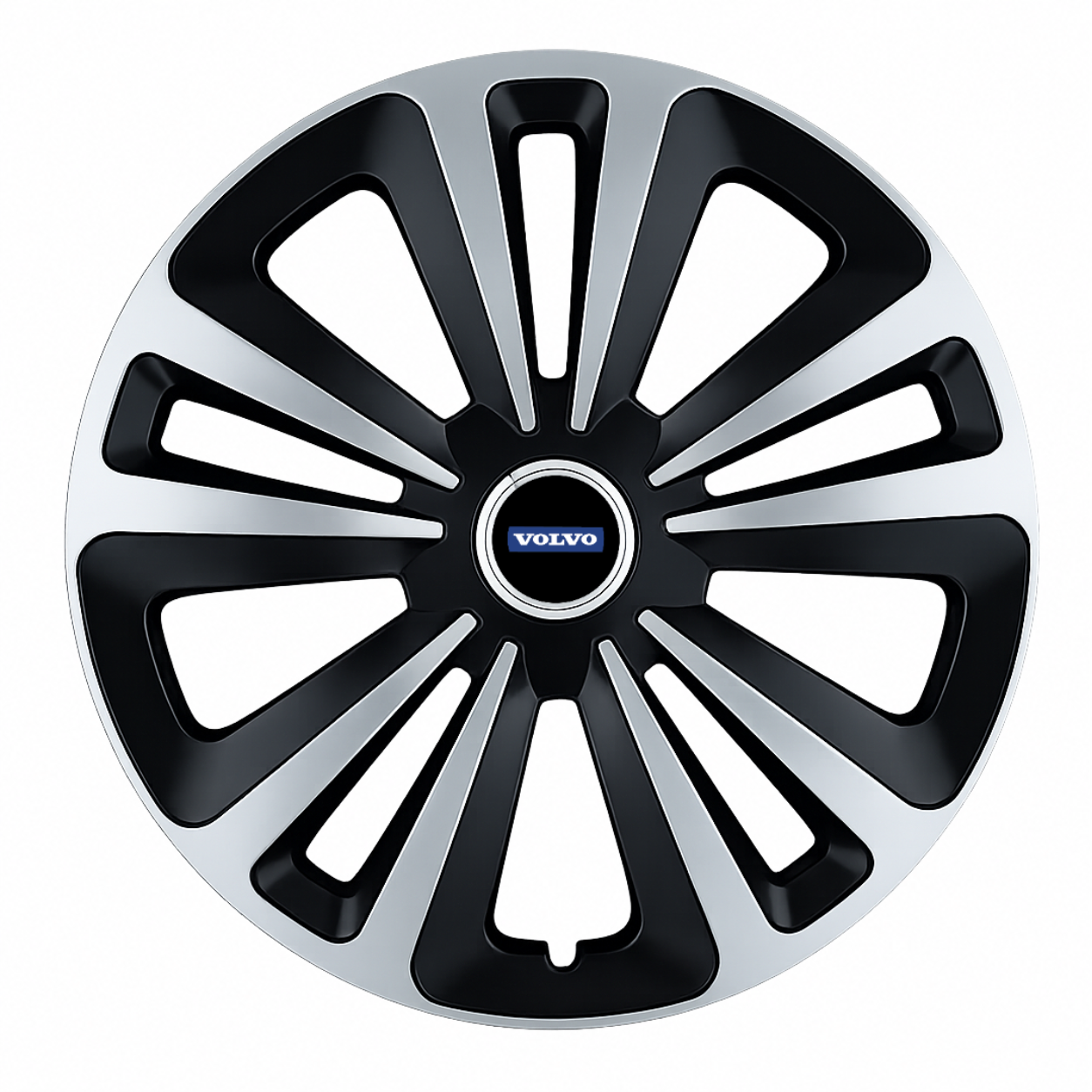 Set 4 Capace Roti Terra Gri-Negru R15 Compatibil Cu Volvo