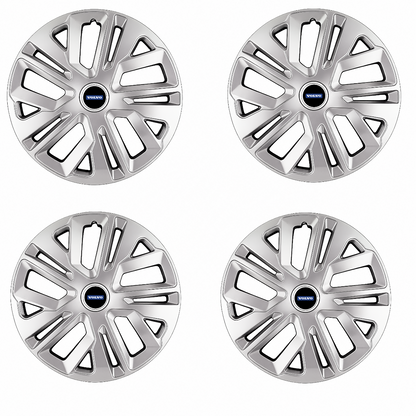 Set 4 Capace Roti 15 inchi (R15) Raven Gri, Compatibile Cu Volvo