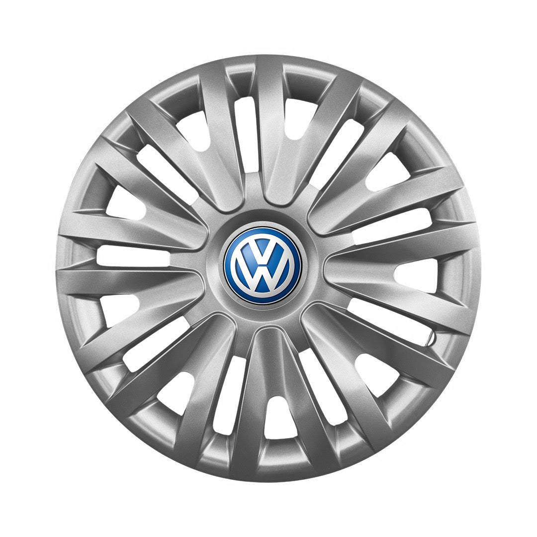 Set 4 capace roti 16 inchi (R16) compatibile VW - Model 412, Sigla Albastra