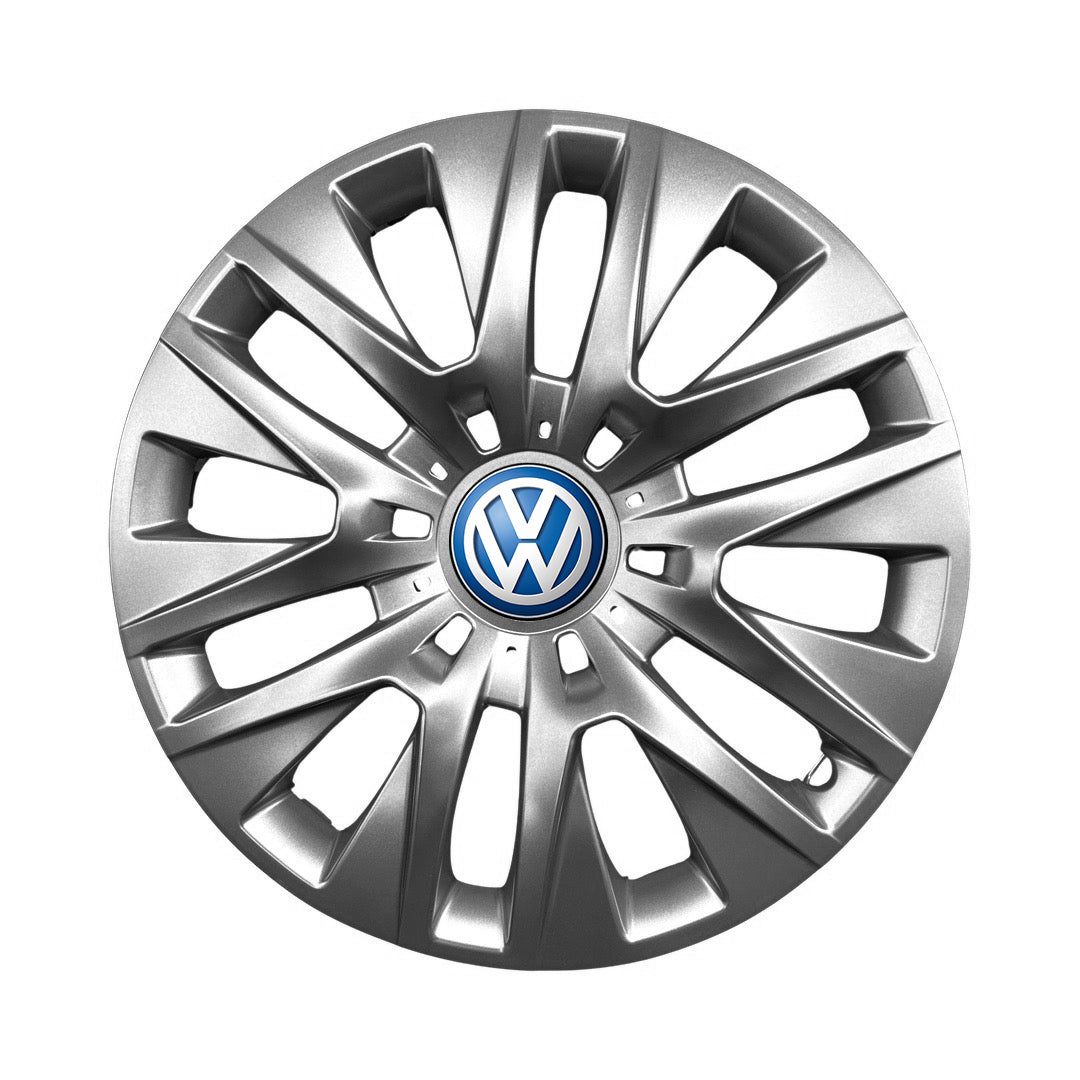 Set 4 capace roti 16 inchi (R16) compatibile gama Volkswagen model - 429, Sigla Albastra