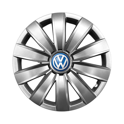 Set 4 capace roti 16 inchi (R16) compatibile VW Volkswagen, Model - 421, Sigla Albastra