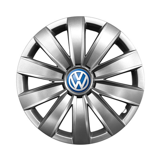 Set 4 capace roti 14 inchi (R14) compatibile Volkswagen, Model - 226, Sigla Albastra