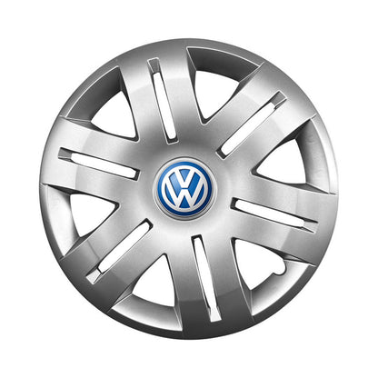 Set 4 capace roti 16 inchi (R16) compatibile gama Volkswagen model - 406, Sigla Albastra