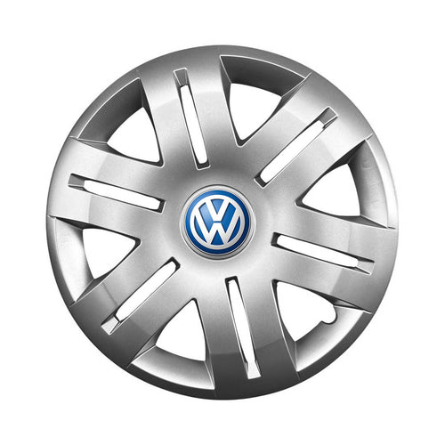 Set 4 capace roti 16 inchi (R16) compatibile gama Volkswagen model - 406, Sigla Albastra