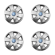 Set 4 capace roti potrivite jantelor de 15 inch compatibile  VW Volkswagen, Model - 308, Sigla Albastra