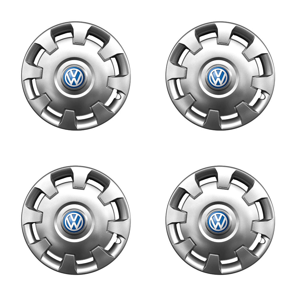 Set 4 capace roti 14 inchi (R14) compatibile VOLKSWAGEN, Model - 206, Sigla Albastra