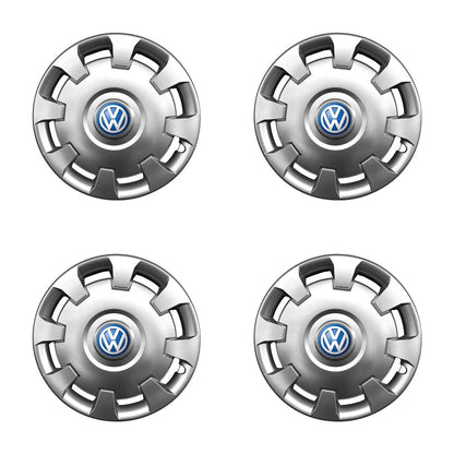 Set 4 capace roti 14 inchi (R14) compatibile VOLKSWAGEN, Model - 206, Sigla Albastra