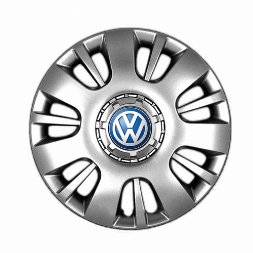 Set 4 capace roti 16 inchi (R16) compatibile gama VOLKSWAGEN model - 407, Sigla Albastra