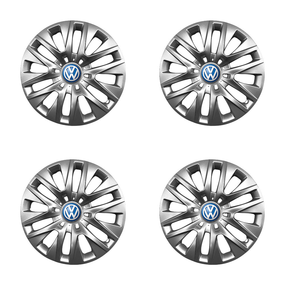 Set 4 capace roti 16 inchi (R16) compatibile gama Volkswagen model - 429, Sigla Albastra