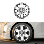 Set 4 capace roti potrivite jantelor de 15 inch compatibile VW Volkswagen Golf 4, 5, 6, 7, Passat B5, B6, B7, B8, Jeta, Polo, Sharan, Tiguan, Touran, Touareg, Caddy, Bora, - Model 310