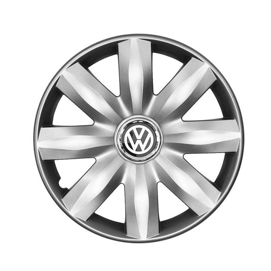 Set 4 capace roti potrivite jantelor de 14 inch compatibile VW Volkswagen Golf 4, 5, 6, 7, Passat B5, B6, B7, B8, Jeta, Polo, Sharan, Tiguan, Touran, Touareg, Caddy, Bora, - Model 221